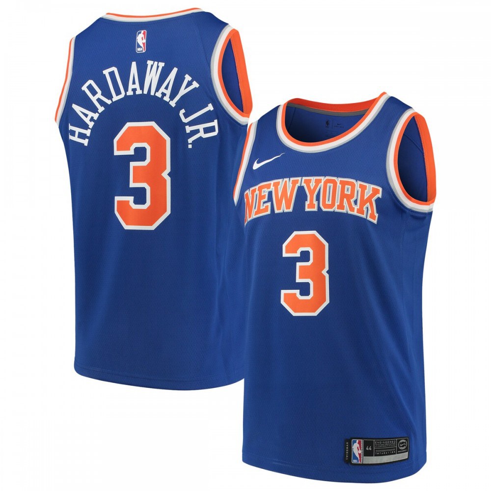 Tim Hardaway Jr. New York Knicks Youth 2020/21 Swingman Jersey - Icon Edition - Blue-Pro Kit Vault | Brand New 26/27 Sports Jerseys